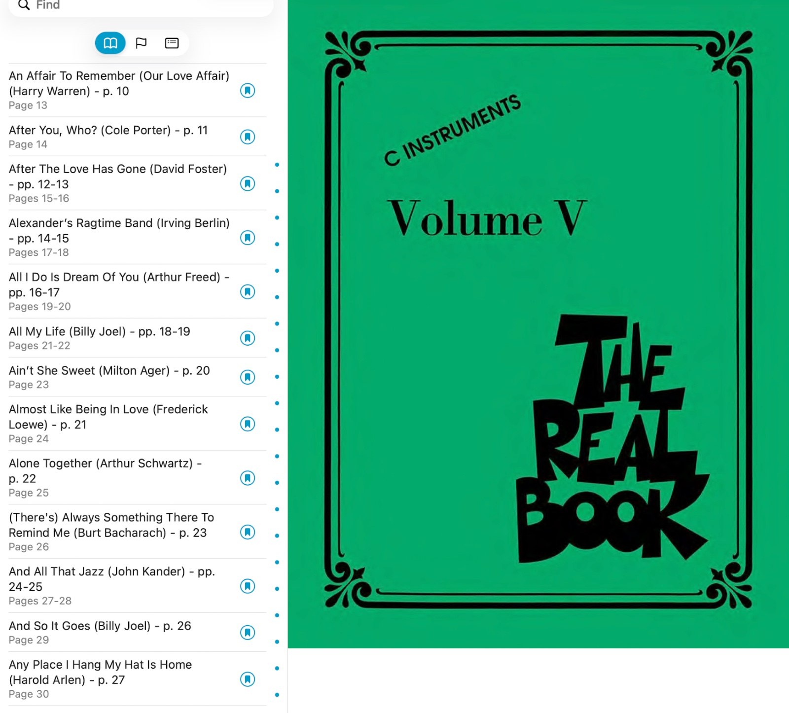 Real Book Vol. 5 in C