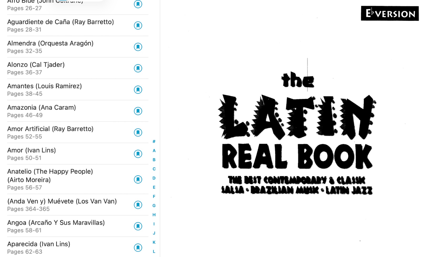 The Latin Real Book Eb