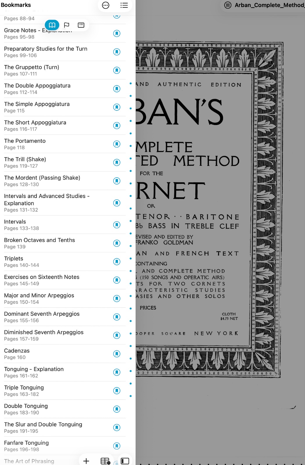 Arban Complete CORNET Method